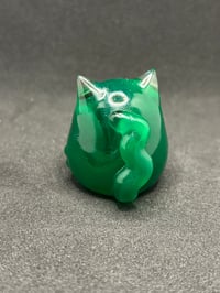 Image 3 of Mini Slime Cat (Green)