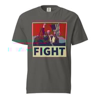Image 7 of Trump Shooting Fight Pop Art - Unisex garment-dyed heavyweight t-shirt