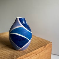 Image 2 of Blue/Lilac Pathways Vessel