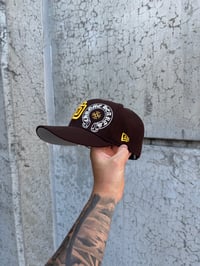 Image 4 of BROWN ASG SAN DIEGO PADRES  CUSTOM FITTED CAP