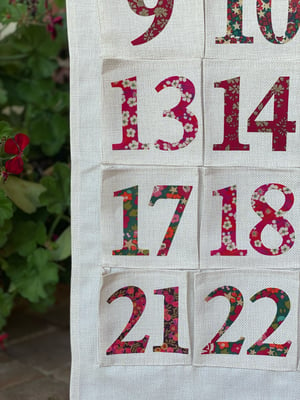 Image of Liberty Christmas Advent Calendar - 'Plum Pudding'