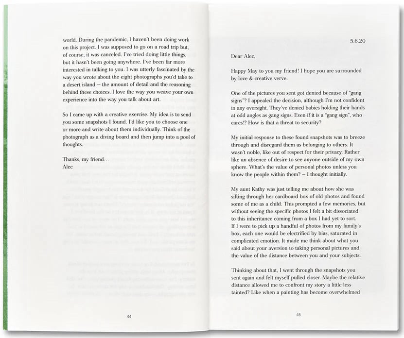 C. Fausto Cabrera & Alec Soth - The Parameters of Our Cage