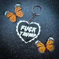 Image 1 of Fuck Trump Keychain