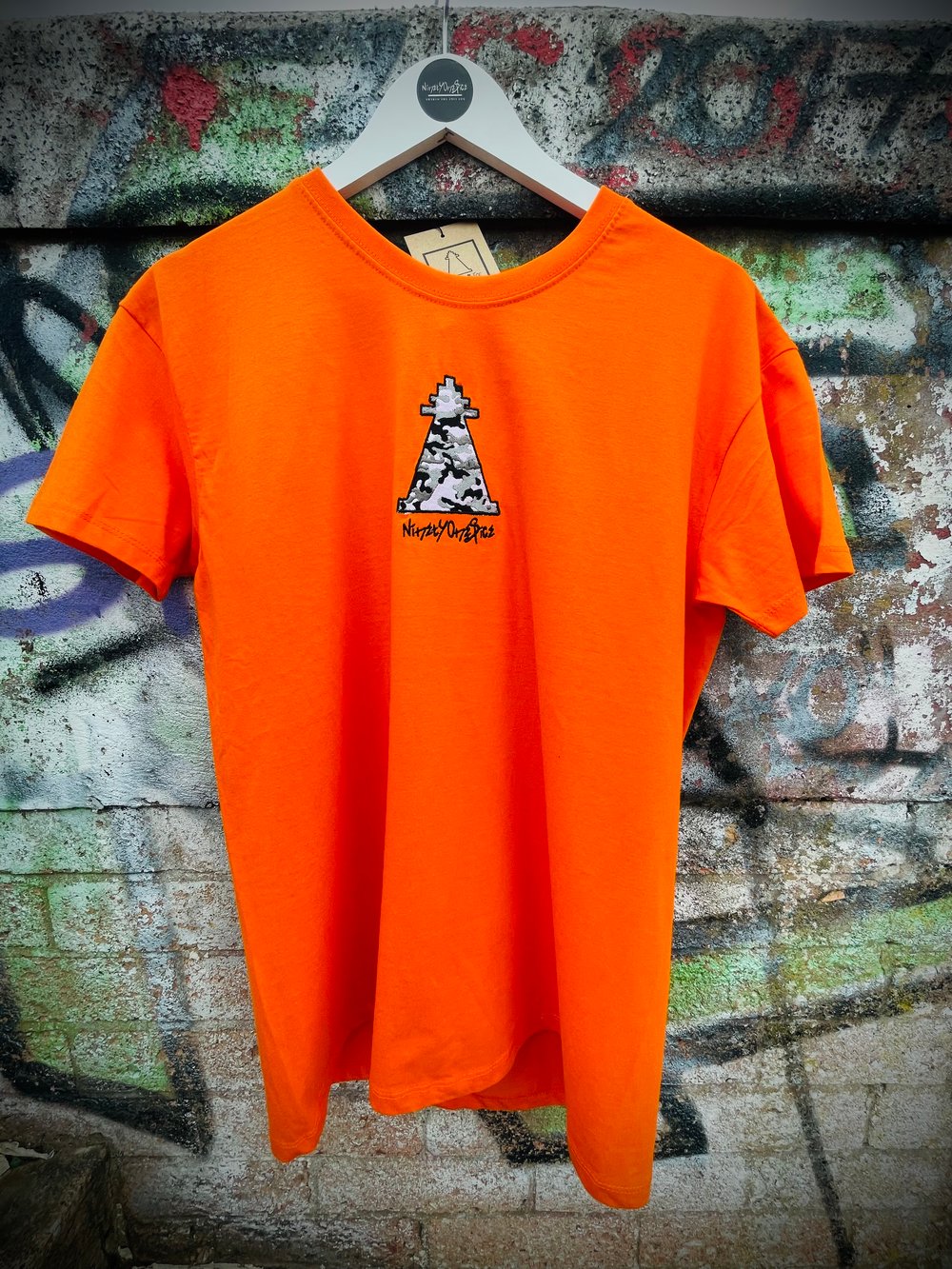 Image of Orange Camo Tee