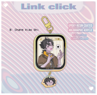 Image 3 of Link Click Holo Link charm