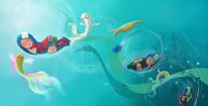 Image of De jongen in de zeepbel - Hardcover - Gesigneerd