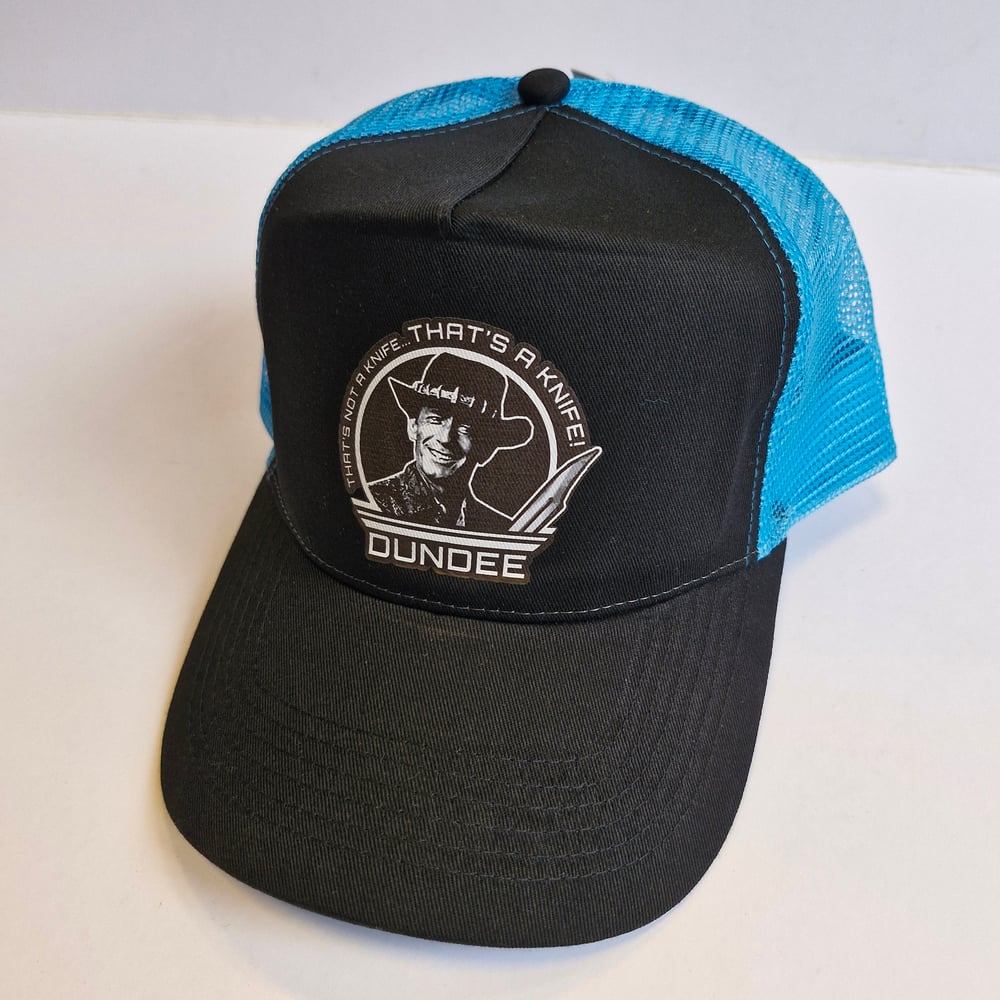Image of Crocodile Dundee Inspired Trucker Cap Hat