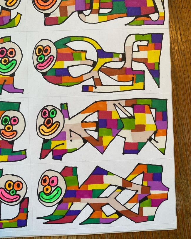 Humans Stickers | Keso