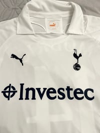 Image 8 of Tottenham Hotspur “MODRIĆ 14” 2011/12 Match Issue Long Sleeve Home Shirt + Europa patches (XL)