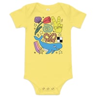 Image 2 of Doodle Baby Onesie #2