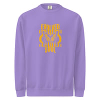Image 18 of Unisex EVOLVED SOUL garment-dyed sweatshirt