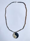 Yin Yang beaded necklace #5