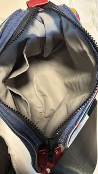 Image 5 of Red-Blue Jeans Messenger Bag
