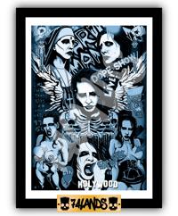 Image 1 of Marilyn Manson Fine Art Print copy copy