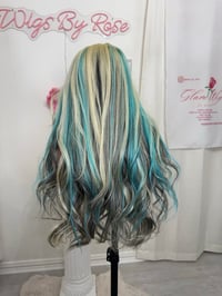 Image 18 of Edgy teal highlights (ready to ship) 