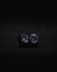 Image 1 of ADVAN MODEL V - Forged Alloy 1/64 Wheels + Ultra-Thin Tires