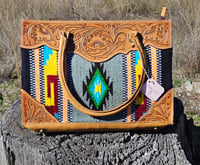 Image 2 of Monica Saddle Blanket Handbag - SKU 694