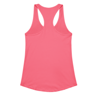 Image 5 of "be who you are" Women’s fitted racerback tank top
