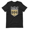 NOLA 504 Shield Unisex t-shirt
