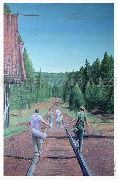Image of ‘The Summer Of 59’ Stand By Me A3 Print