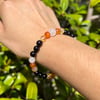 Dark Candy Corn Bracelet (adult)