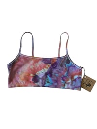 Image 2 of L (38) Bralette in Bold Radial Ice Dye