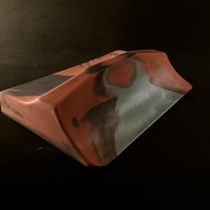 Image of Wired Ramps Quarter Ledge Edge (Dark Grey, Aqua and Brick)