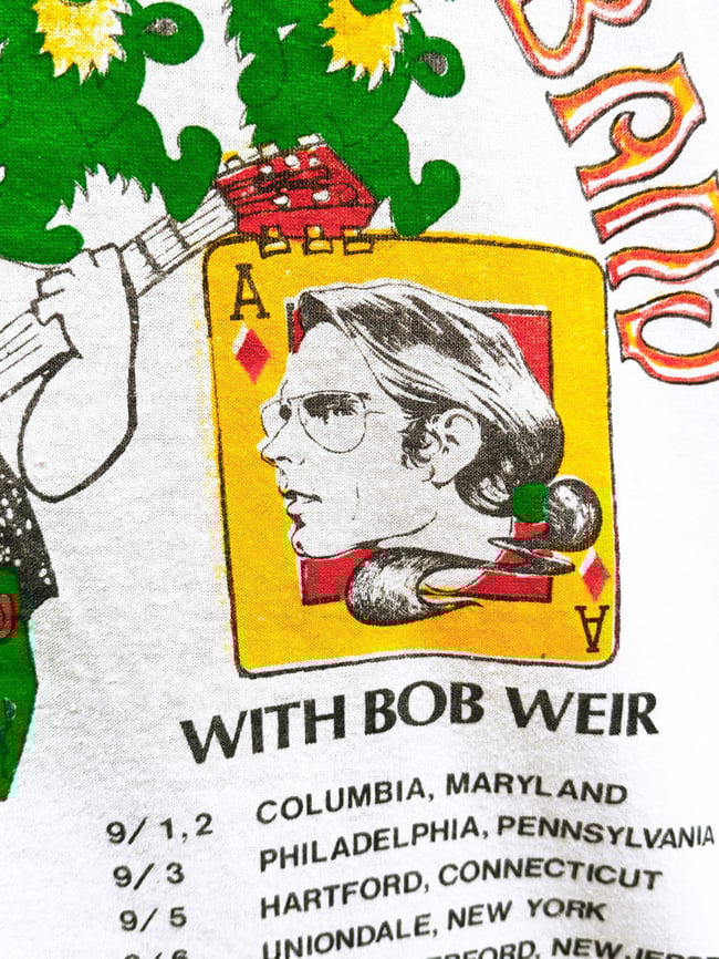 Jerry Garcia Band 1989 Tour Lot T-Shirt - Fits L