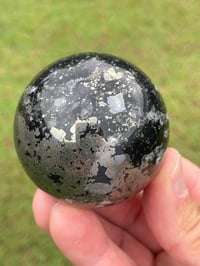 Image 8 of Pyrite In Magnetite Sphere #1421