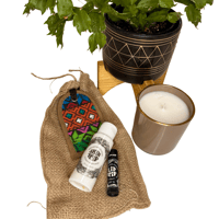 Image 1 of Skin Trip Travel Size 2oz Body Lotion + Lip Trip SPF 15 Lip Balm Set