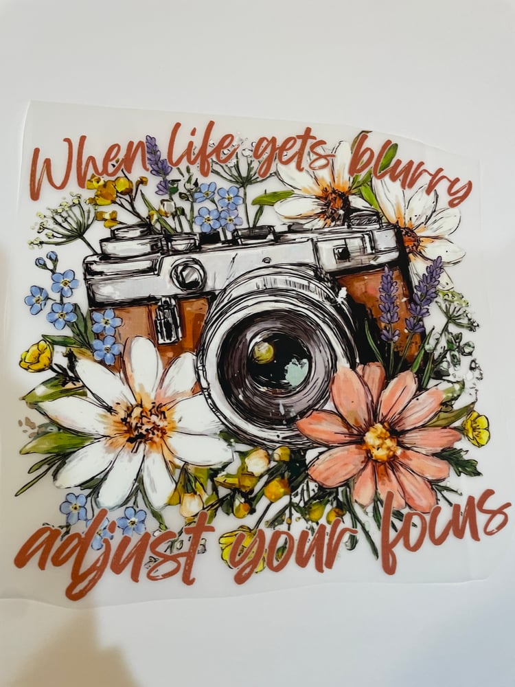 Image of When Life Gets Blurry Adjust Your Focus