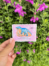 Utah State Dino Watercolor Sticker