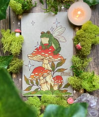 Image 1 of Toad Faerie Painting