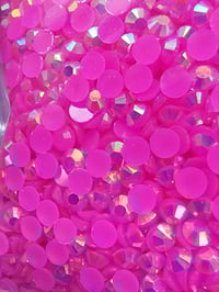 Image 4 of hot pink rhrinstone