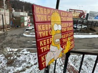 Image 2 of Keep Off the Grass Homer