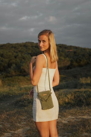Image of Moss green essential bag