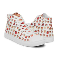 Image 1 of SLICES - Women’s high top canvas shoes