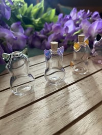 Image 5 of Kitty Whisker Vase (or fur/kitten tooth jar) - Custom Ear Colours Possible!