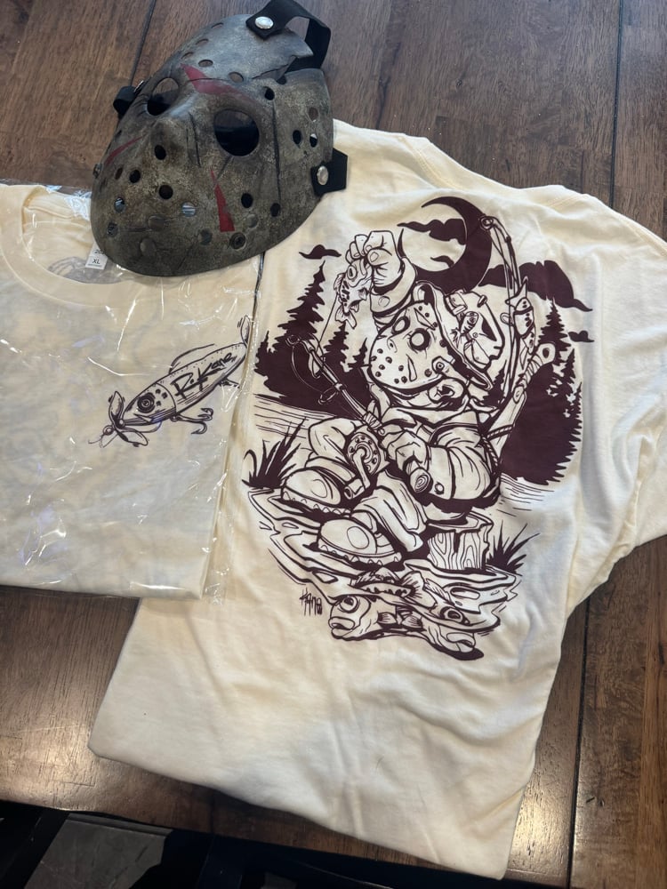 Image of fishing at crystal lake shirt