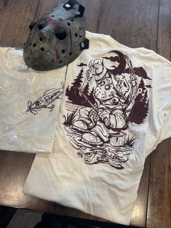 Image of fishing at crystal lake shirt