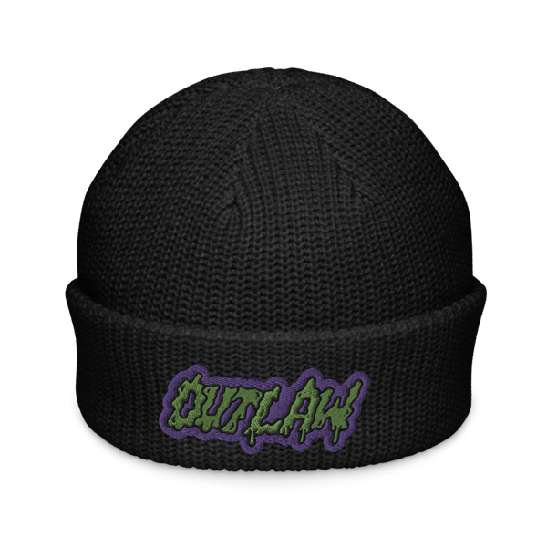 Image of Outlaw Drip Beanie (Purp Dnk)