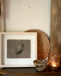 Image 3 of "Leaf" original framed painting