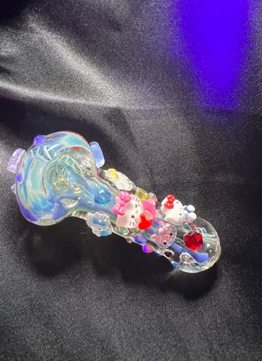 Hello kitty rainbow ๐ ribbon swirl pipe