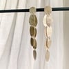 Cascade de galets argent 925 boucles d’oreilles 