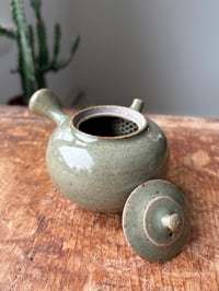Image 5 of Celadon Kyusu #1- 150ml