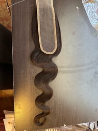 Image 2 of 16 inch  2x6 body wave closure 