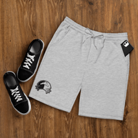 Grey Crab Fleece Shorts