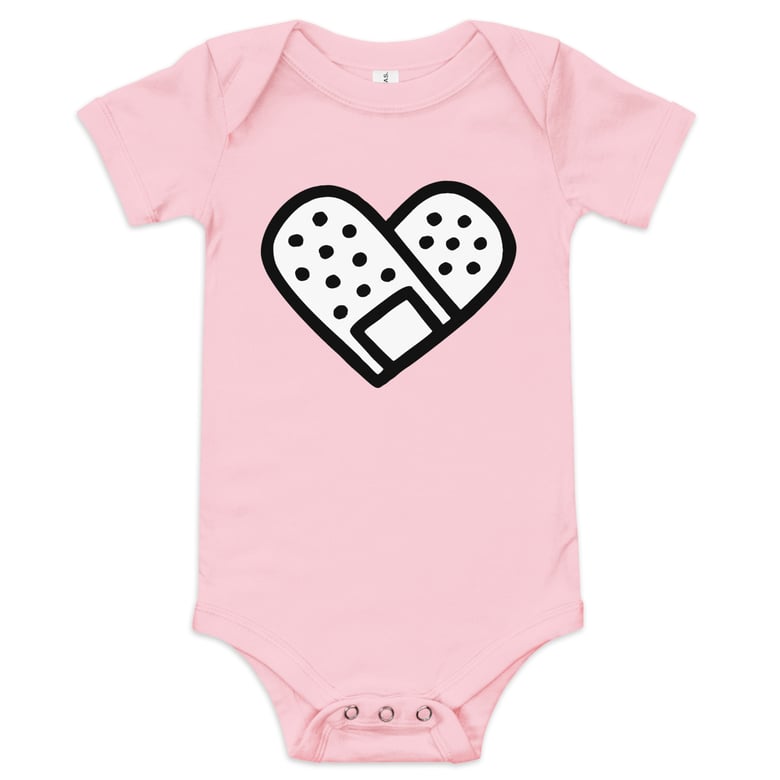 Image of Baby Bandaid short sleeve one piece
