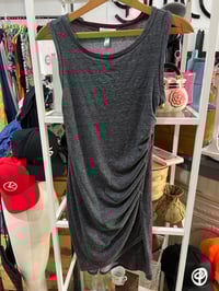 Image 1 of Gray  tee shirt dress 