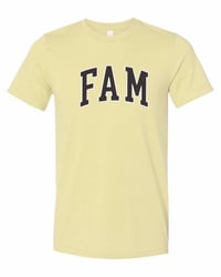 FAM Logo T-Shirt - Yellow